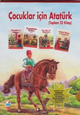 Çocuklar İçin Atatürk (25 Kitap Takım) – Mehmet Hengirmen – Engin Yayınevi kitap kapağı