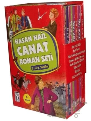 Hasan Nail Canat Roman Seti (8 Kitap) – Hasan Nail Canat – Genç Timaş kitap kapağı