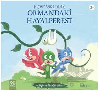 Pijamaskeliler Ormandaki Hayalperest – Romuald – 1001 Çiçek Kitaplar kitap kapağı