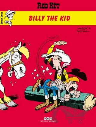 Billy The Kid / Red Kit 15 – Goscinny – Yapı Kredi Yayınları kitap kapağı