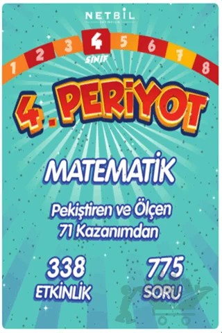 4. Sınıf Periyot Matematik – Kolektif – Netbil Yayıncılık kitap kapağı