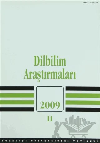 Dilbilim Araştırmaları 2009 / 2 – Kolektif – Boğaziçi Üniversitesi Yayınevi kitap kapağı