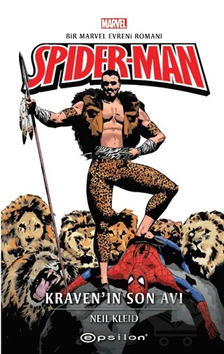 Spider-Man Kraven’in Son Avı – Neil Kleid – Epsilon Yayınevi kitap kapağı