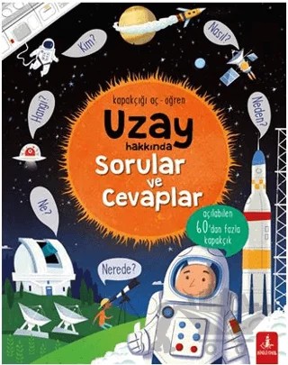Uzay Hakkında Sorular ve Cevaplar – Katie Daynes – Büyülü Fener Yayınları kitap kapağı