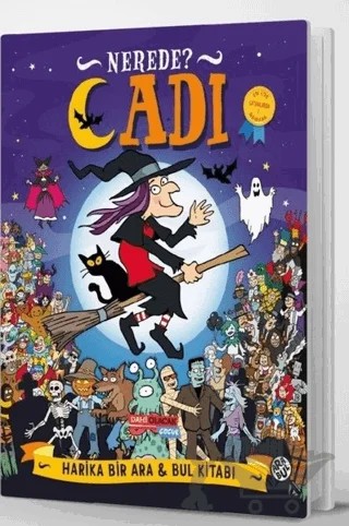 Cadı Nerede? – Gary Panton – Dahi Olacak Çocuk Yayınları kitap kapağı