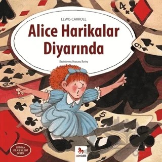 Alice Harikalar Diyarında – Lewis Carroll – Almidilli kitap kapağı