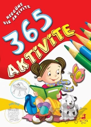365 Aktivite – Kolektif – Olimpos Çocuk kitap kapağı