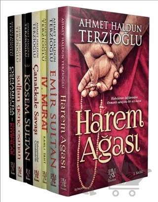 Osmanlı Roman Seti (7 Kitap Takım) – Ahmet Haldun Terzioğlu – Panama Yayıncılık kitap kapağı
