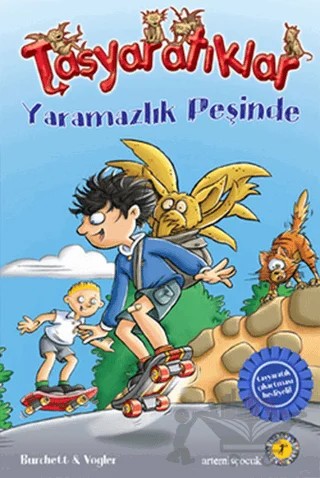 Taşyaratıklar Yaramazlık Peşinde – Jan Burchett, Sara Vogler – Artemis Yayınları kitap kapağı