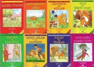 Türk Fablleri Dizisi (8 Kitap Set) – Suat Batur – Altın Kitaplar kitap kapağı