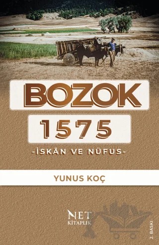 Bozok 1575 - İskan ve Nüfus – Yunus Koç – Net Kitaplık Yayıncılık kitap kapağı