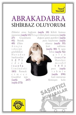 Abrakadabra Sihirbaz Oluyorum – Anthony Galvin – Optimist Kitap kitap kapağı
