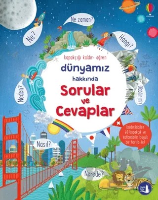 Dünyamız Hakkında Sorular ve Cevaplar – Katie Daynes – Büyülü Fener Yayınları kitap kapağı