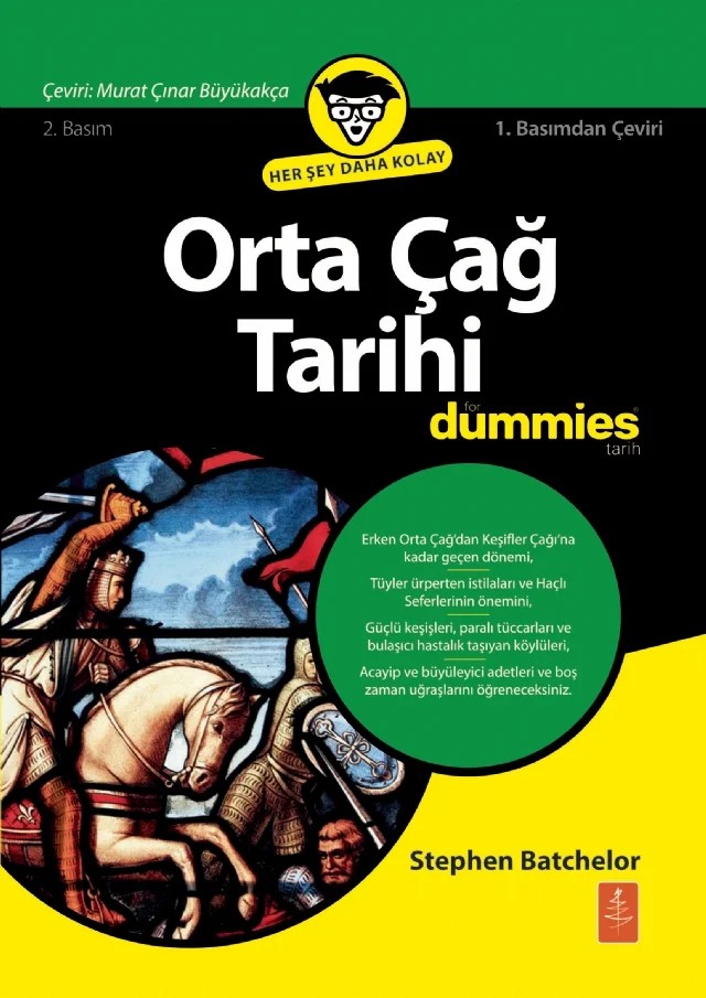 Orta Çağ Tarihi for Dummies - Medieval History for Dummies – Stephen Batchelor – Dummies kitap kapağı