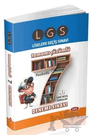 8. Sınıf LGS Tamamı Çözümlü Fasiküllü 7 Deneme Sınavı – Kolektif – Data Yayınları kitap kapağı