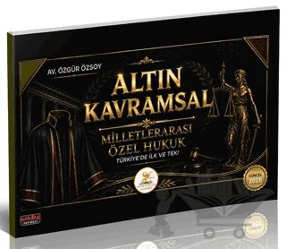 HUKAL Altın Kavramsal Milletlerarası Özel Hukuk – Özgür Özsoy – Savaş Yayınevi kitap kapağı