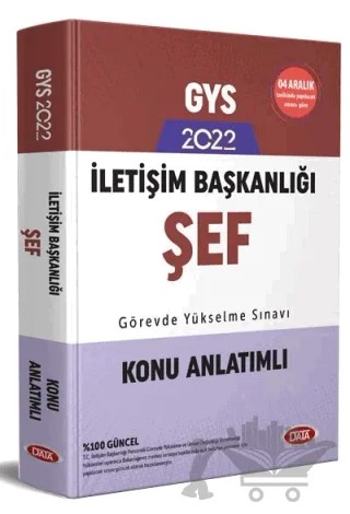 İletişim Başkanlığı GYS Şef Konu Anlatımlı – Kolektif – Data Yayınları kitap kapağı