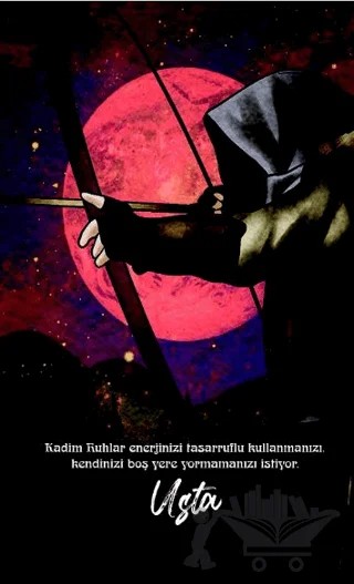Şaman Defterleri - Usta – Evangelia Volanis – Gece Kitaplığı kitap kapağı