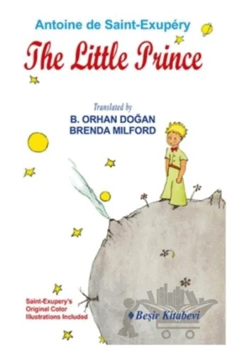 The Little Prince – Antoine de Saint-Exupery – Beşir Kitabevi kitap kapağı