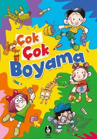 Çok Çok Boyama – Kolektif – Çakıl Yayınları kitap kapağı
