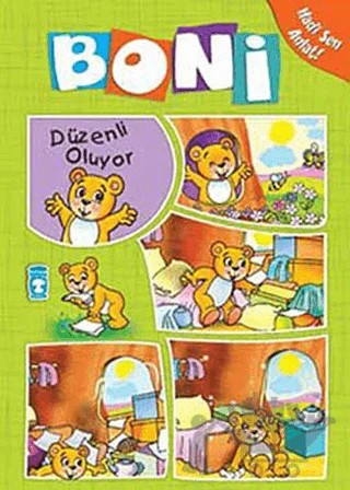 Boni Düzenli Oluyor – Kolektif – Timaş Çocuk kitap kapağı