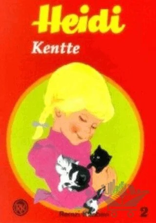 Heidi Kentte – Johanna Spyri – Remzi Kitabevi kitap kapağı