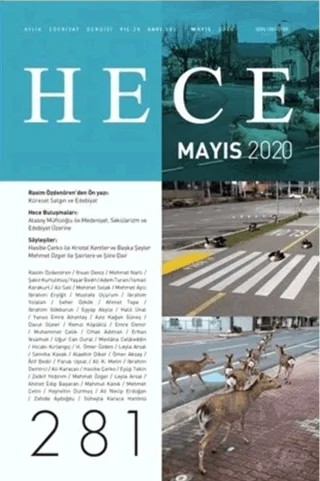 Hece Aylık Edebiyat Dergisi Sayı: 281 Mayıs 2020 – Hece Dergisi kitap kapağı