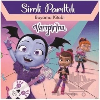 Vampirina - Simli Parıltılı Boyama Kitabı – Kolektif – Doğan Egmont Yayıncılık kitap kapağı
