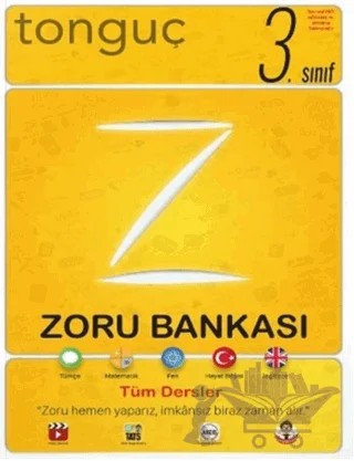 3. Sınıf Tüm Dersler Zoru Bankası – Kolektif – Tonguç Akademi kitap kapağı