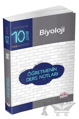10. Sınıf Biyoloji Öğretmenin Ders Notları – Kolektif – Editör Yayınevi kitap kapağı