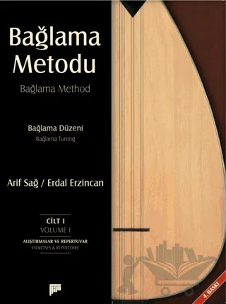 Bağlama Metodu Cilt: 1 – Arif Sağ, Erdal Erzincan – Pan Yayıncılık kitap kapağı