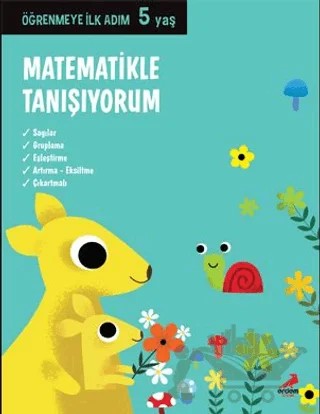 Matematikle Tanışıyorum - Öğrenmeye İlk Adım (5 Yaş) – Kolektif – Erdem Çocuk kitap kapağı