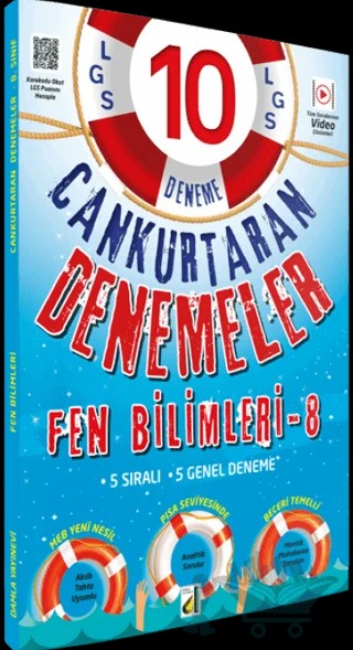 Cankurtaran Denemeler Fen Bilimleri - 8. Sınıf – Kolektif – Damla Yayınevi kitap kapağı