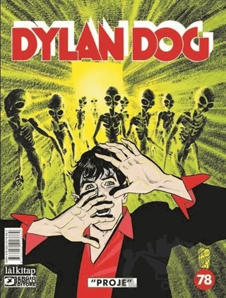 Dylan Dog Sayı 78 - Proje – Tiziano Sclavi – Lal Kitap kitap kapağı