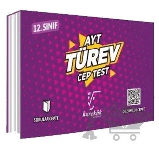 AYT Cep Test  12. Sınıf Türev – Kolektif – Karekök Yayıncılık kitap kapağı