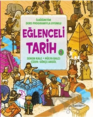 Eğlenceli Tarih 1 – Hülya Balcı, Senem Kale – Doğan Egmont Yayıncılık kitap kapağı