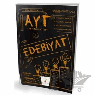 AYT Edebiyat Merdiven Serisi Soru Bankası – İhsan Güverçin – Pelikan Tıp Teknik Yayıncılık kitap kapağı