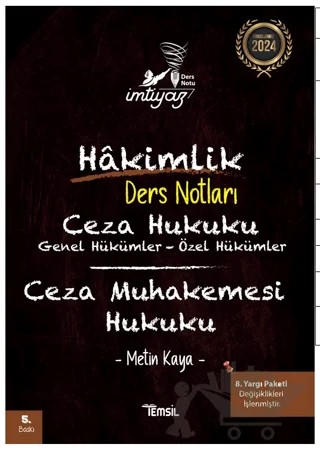 İmtiyaz İdare Hukuku İdari Yargılama Usul Hukuku Hakimlik Ders Notları – Metin Kaya – Temsil Kitap kitap kapağı