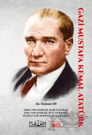 Gazi Mustafa Kemal Atatürk – Osman Oy – Platon Hukuk kitap kapağı