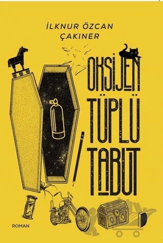 Oksijen Tüplü Tabut – İlknur Özcan Çakıner – DKY (Dağhan Külegeç) Yayınevi kitap kapağı
