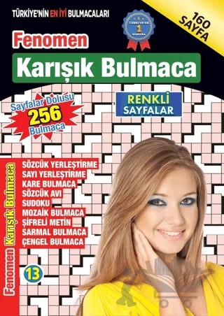Fenomen Karışık Bulmaca 13 – Kolektif – Maxi Yayıncılık kitap kapağı