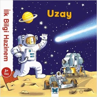 Uzay – Stephanie Ledu – Mavi Kelebek Yayınları kitap kapağı