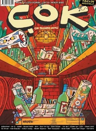 Çok Dergi Sayı 6 – Komikşeyler Yayıncılık kitap kapağı