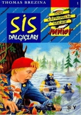 Sis Dalgıçları - Küçük Dört Kafadarlar Takımı 1 – Thomas Brezina – Say Çocuk kitap kapağı