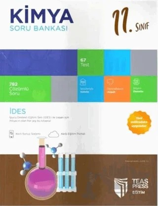 11. Sınıf Kimya Soru Bankası – Kolektif – Teas Press kitap kapağı