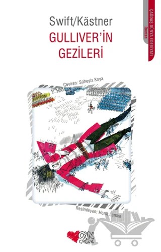 Gulliver’in Gezileri – Jonathan Swift – Can Çocuk Yayınları kitap kapağı