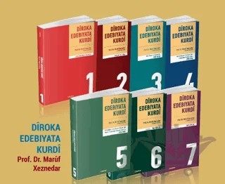 Diroka Edebiyata Kurdi – Maruf Xeznedar – Nubihar Yayınları kitap kapağı