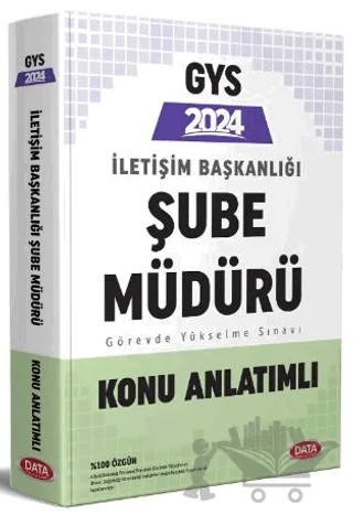 İletişim Başkanlığı GYS Şube Müdürü Konu Anlatımlı – Kolektif – Data Yayınları kitap kapağı
