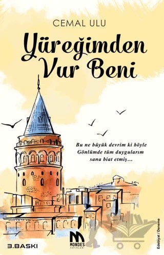 Yüreğimden Vur Beni – Cemal Ulu – Mondes Yayınları kitap kapağı