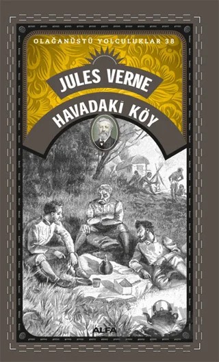 Havadaki Köy – Jules Verne – Alfa Yayınları kitap kapağı
